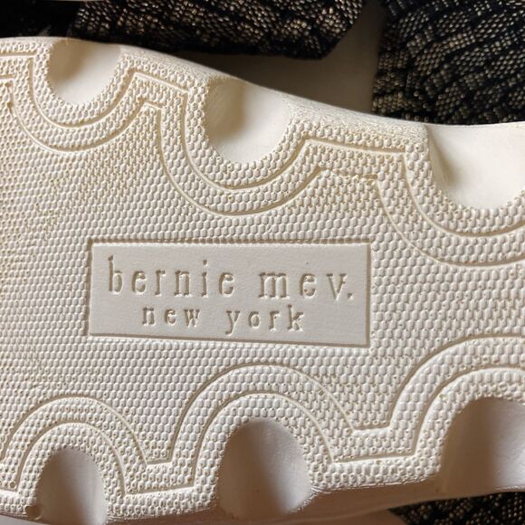 Bernie Mev- Lihi Buttercup- Wedge Sandal- Navy Shimmer- Women's EU40=US10- New - Picture 7 of 7